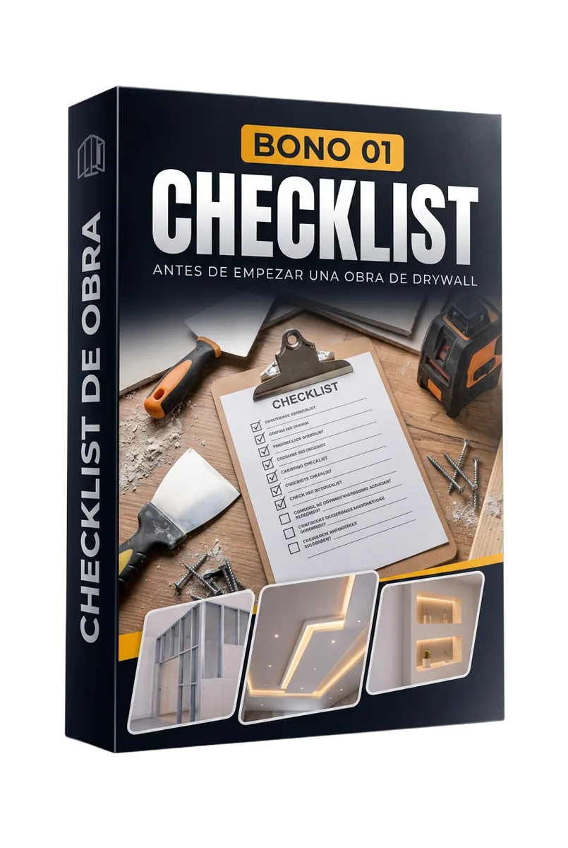 Checklist Antes de Empezar una Obra de Drywall