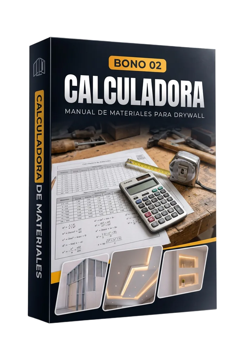 Calculadora Manual de Materiales para Drywall