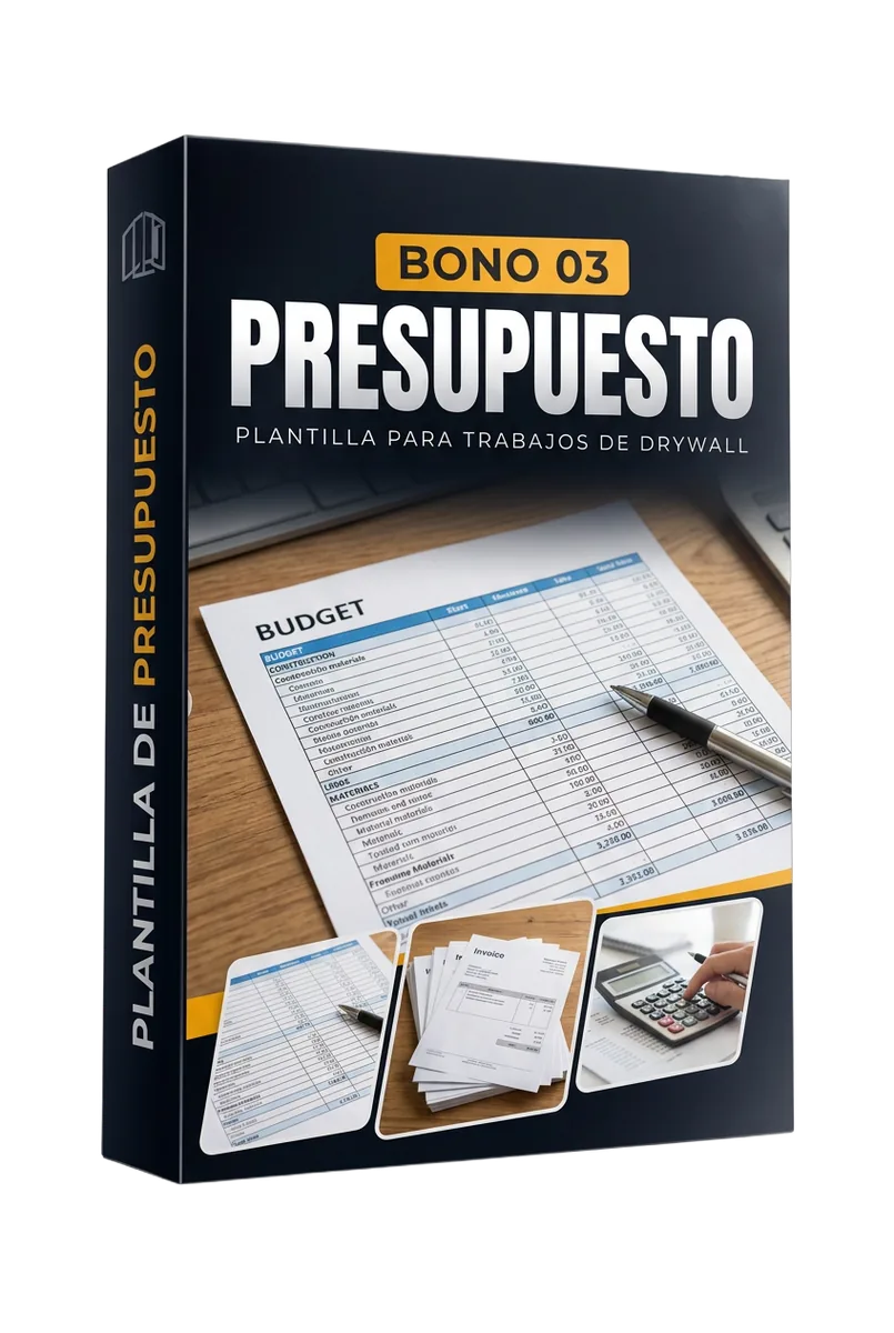 Plantilla de Presupuesto para Trabajos de Drywall